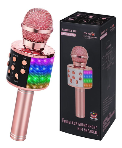 Microfono De Karaoke Para Niños Juguete De Microfono Para N