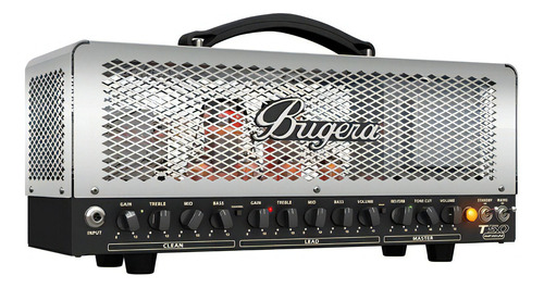 Bugera T50 Infinium Cabezal Amplificador Para Guitarra 50 W Color Plateado/negro