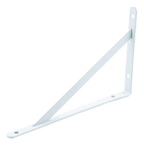 Suporte Prateleira Mao Francesa Thompson 20cm Branco - Kit C