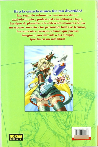 Imagen 2 de 2 de Escuela De Manga 2. Entintado De Personajes