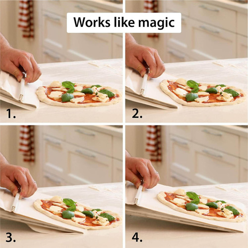 Pala Para Pizza Con La Que Se Transfiere Perfectamente La Pi