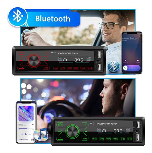Reproductor Mp3 Bluetooth Para Coche M10 Touch Dual Usb
