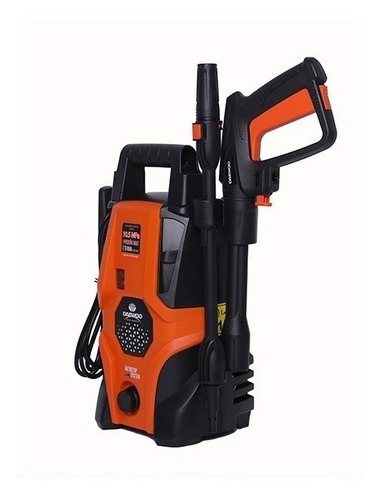 Imagen 4 de 9 de Hidrolavadora eléctrica Daewoo Eco DAX1130 naranja y negra de 1200W con 105bar de presión máxima 110V/240V - 50Hz/60Hz