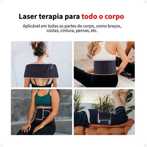 Aparelho Laser Fisioterapia Cinto Led Laserterapia