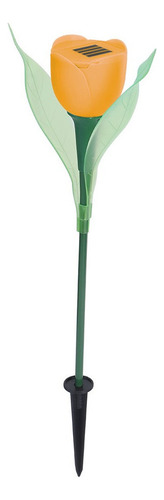 Lámpara De Jardín 4pcs Tulipán De Energía Solar Al Aire Libr