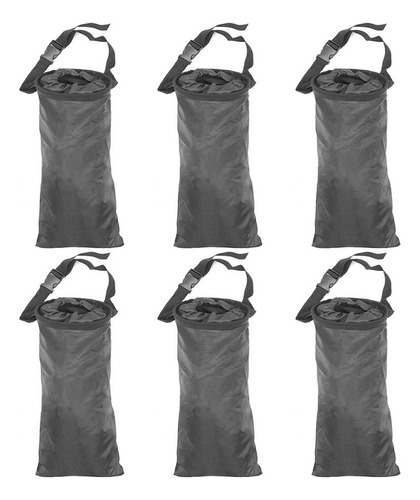 6pcs Bolsa Basura Para Colgar En El Asiento Trasero Auto