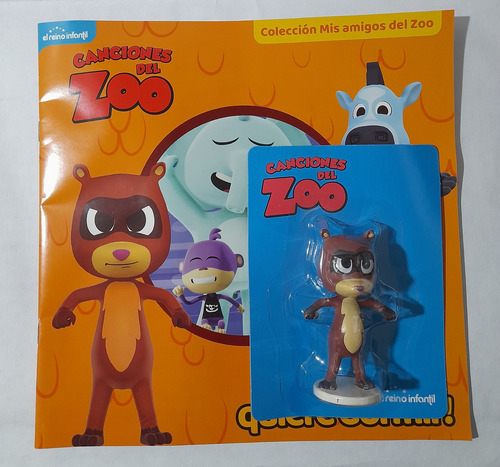 Colección Mis Amigos Del Zoo, Clarín: Figura + Cuento Hurón Roco