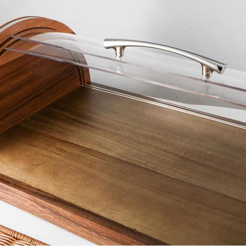 Vitrina De Madera , Bandeja Para Guardar El Pan, Bandeja M