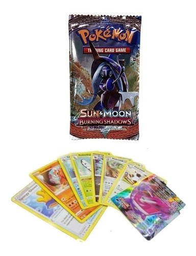 Pokémon Sobre De Cartas Coleccionables 