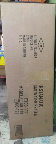 Imagen 5 de 10 de Calefon Instamatic 26 Ltr +kit+valvula+tanq D Gas Instalado