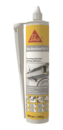 Anclaje Quimico Sika Anchorfix 1 Pomo X 300 Ml