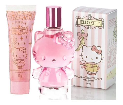 Fragancia Hello Kitty Para Dama Con Atomizador De Fuller
