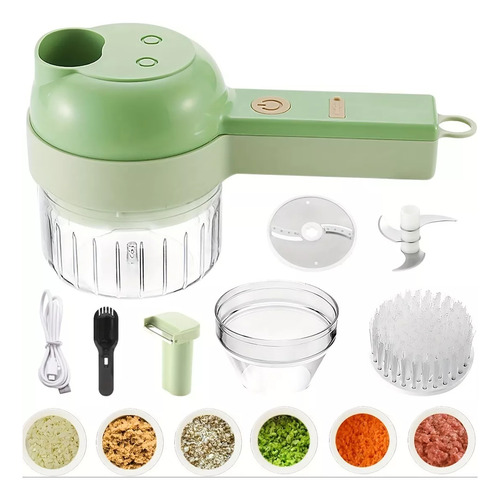 Cortador Vegetales Multifuncional Triturador Electrico