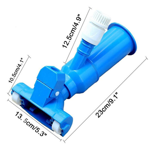 Cabezal De Aspiradora De Piscina Con Herramienta De Limpieza