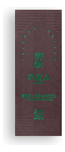 Kit C/ 2 Incenso Breu Branco Com 9 Varetas