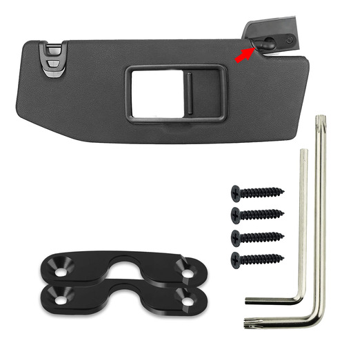 Kit Reparacion Visera Solar Para Jeep Wrangler Clips Jk 2018