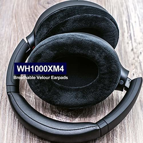 Almohadillas De Terciopelo Wh-1000xm4 De Reemplazo Para Wh10
