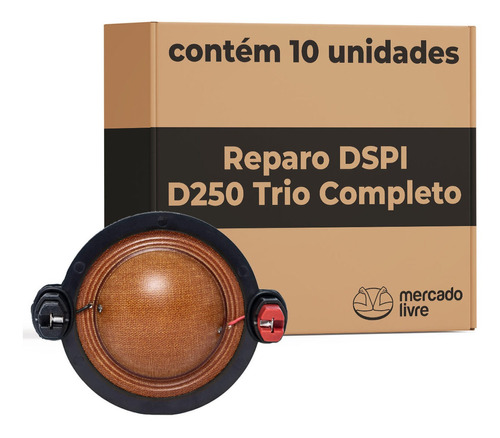 Reparo De Corneta Selenium D250 Trio Completo (10 Unid)