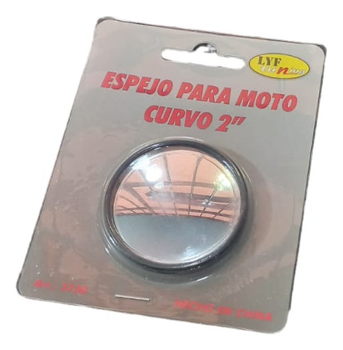 Espejo Para Moto Curvo 2  Autoadhesivo  