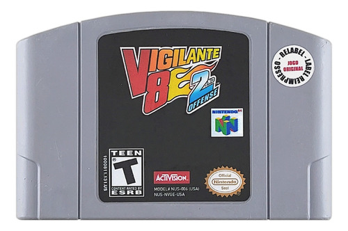 Vigilante 8 2nd Offense Original Nintendo 64 N64