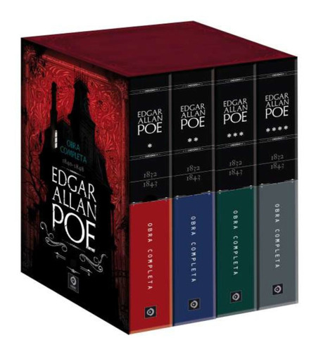 Edgar Allan Poe Obras Completas  4- Volumenes