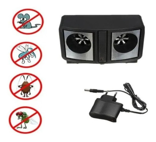 Repelente De Plagas Ultrasónico Dual Sonic Ratones Mosquitos