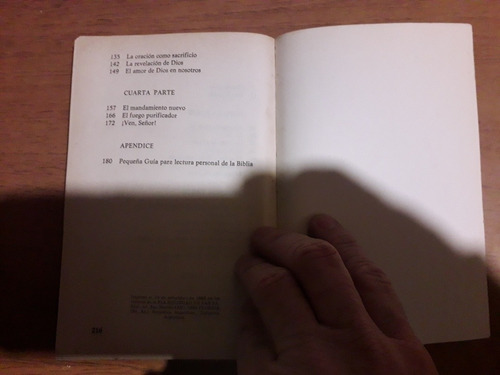 Libro Lo Que Importa Es Amar Carlos Carretto 13/ 9 1983 (Usado)