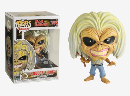 Funko Pop Killers Eddie #144 Iron Maiden Rocks 