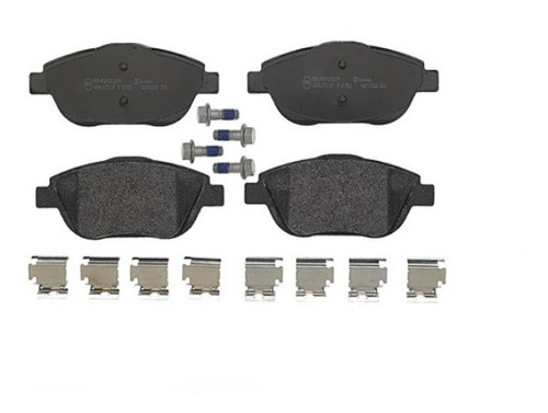 Balatas Brembo Peugeot 2008 1.2 2013 A 2018 Del Low Metal