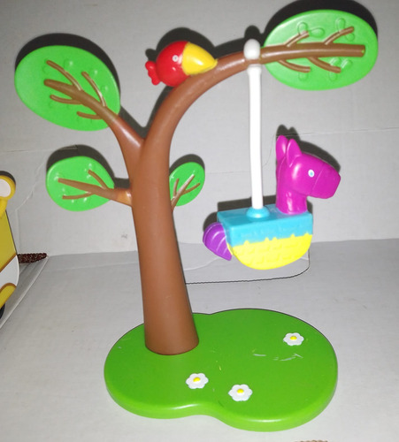 Peppa Pig 17 Figuras Varias + Auto Y Árbol En Recuerdos Cg (Usado)