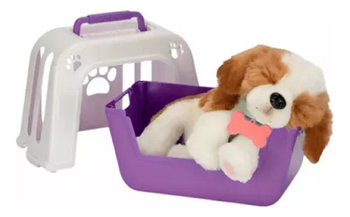 Little Live Pets Mi Primer Cachorrito Interactivo Cinta Rosa