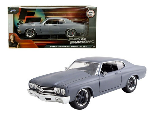 Fast And Furious Doms Chevrolet Chevelle Ss 1:24 Jada