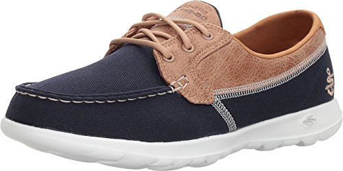 Talla 8.5. Skechers Women's Go Walk Lite-15430 Boat Shoe