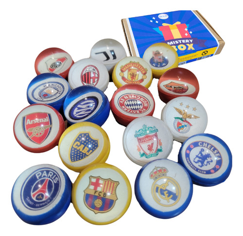 Bolinha Pula Melhor Clube Futebol Coleção Copa Do Mundo Full