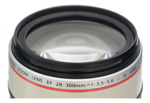 Objetiva Canon 28-300mm L Is Usm Novinha Uso Amador Canon Ef Preto