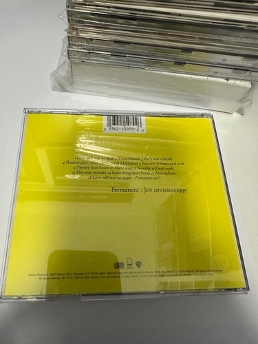 Joy Division Cd Importado Usa Permanent 1995 New Order Edição Limitada (Usado)