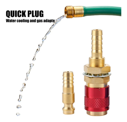 Adaptador Conector Manguera Rápida Antorcha Soldador Mig Tig