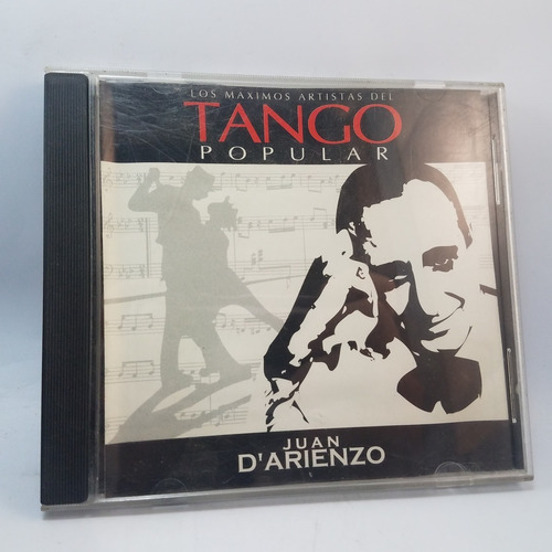 Juan Darienzo - Tango Popular - Cd - Mb 