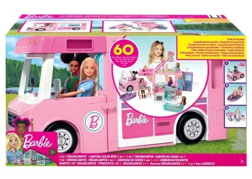 Barbie Estate Cámper De Los Sueños 3 En 1