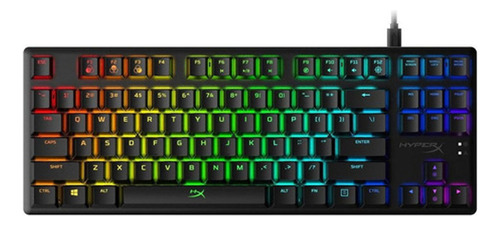 Teclado Gamer Hyperx Alloy Origins Core 80% Tkl Switch Aqua