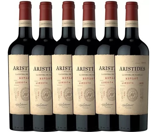 Aristides Merlot Caja X 6 Solo s