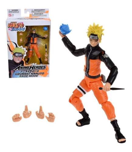 Figura 17 Cms Legendaria Anime Heroes Naruto De Bandai - Uzu