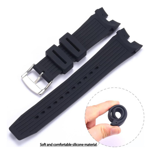 Correa De Caucho Para Citizen Aw1475/1476/1477/ca4154/4155