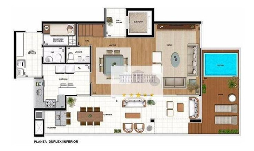 Imagem 9 de 14 de Lindo Apartamento! Fino Acabamento! - Ap0769