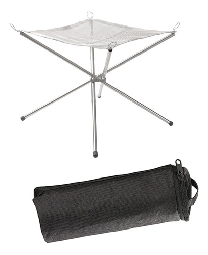 Malla Para Acampar, Hoguera, Malla Calefactora, Desmontar L