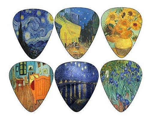 Selecciones De Vincent Van Gogh De Guitarra - Celuloide Medi