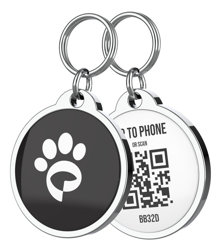 Heybuddy Etiquetas Inteligentes Para Mascotas Con Codigo Qr