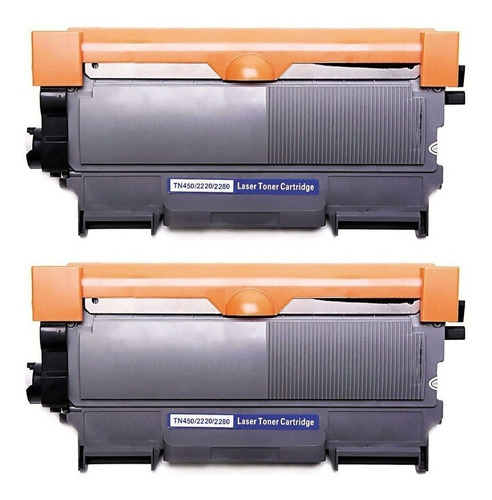 2 Toner Para Brother Tn450 Mfc7360n / Mfc7460dn / Mfc7860dw 