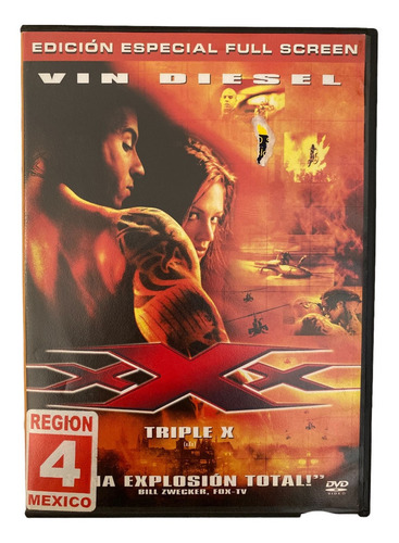 Dvd Original Triple X Vin Diesel Xxx Asia Argento Rob Cohen (Usado)