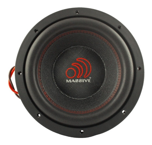 Subwoofer Massive Torox104 10'' Doble Bobina 4 Ohm 2000w.